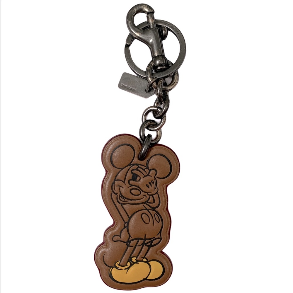 Coach x Disney Mickey Mouse Keychain
